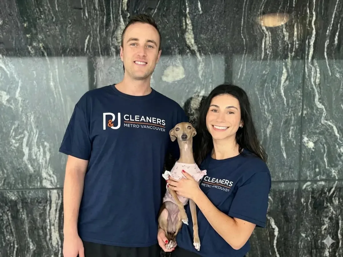 The P&J Cleaners team in Vancouver