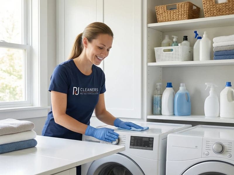 Professional cleaning team using modern techniques and equipment for efficient service
