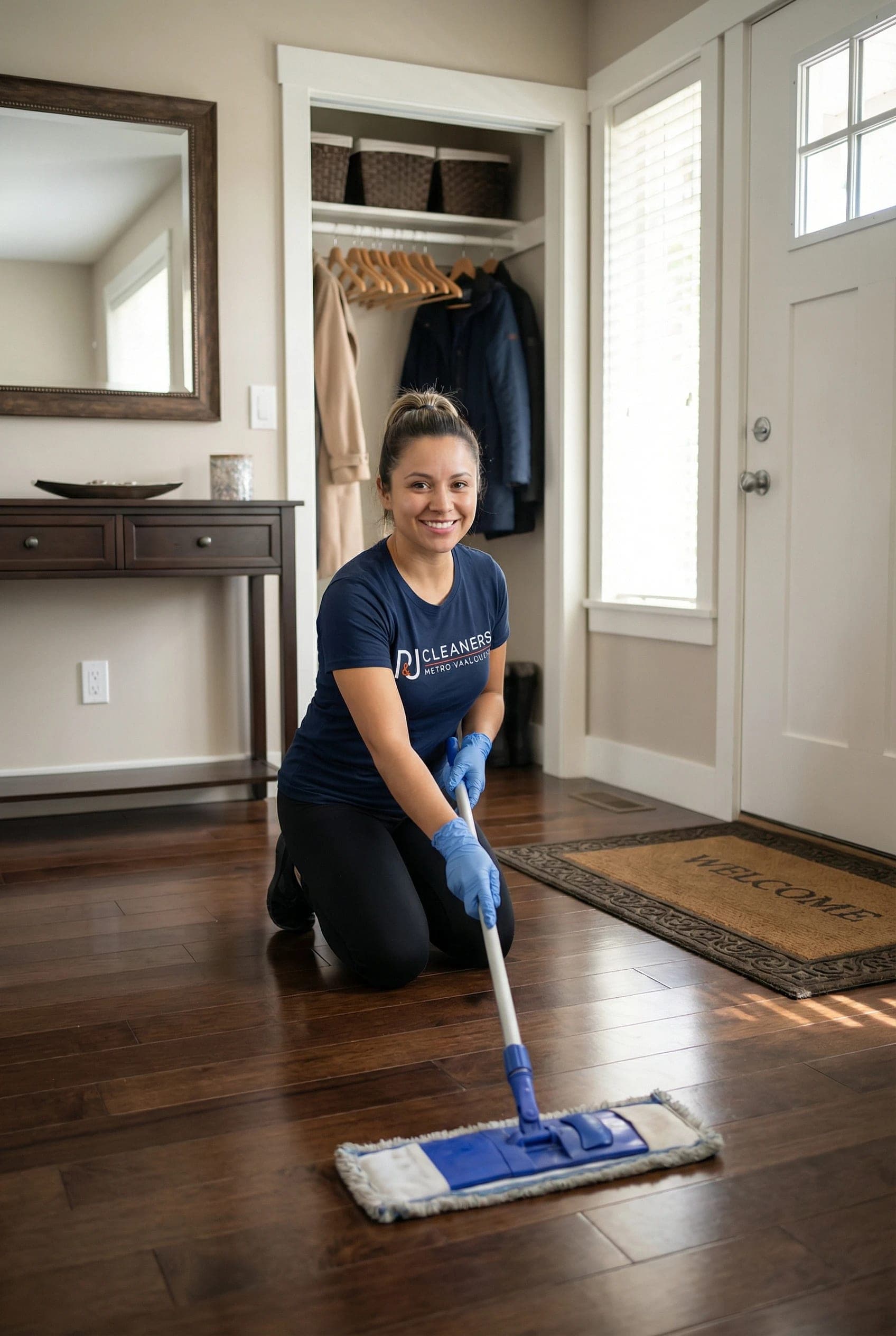 Burnaby hardwood floor cleaning