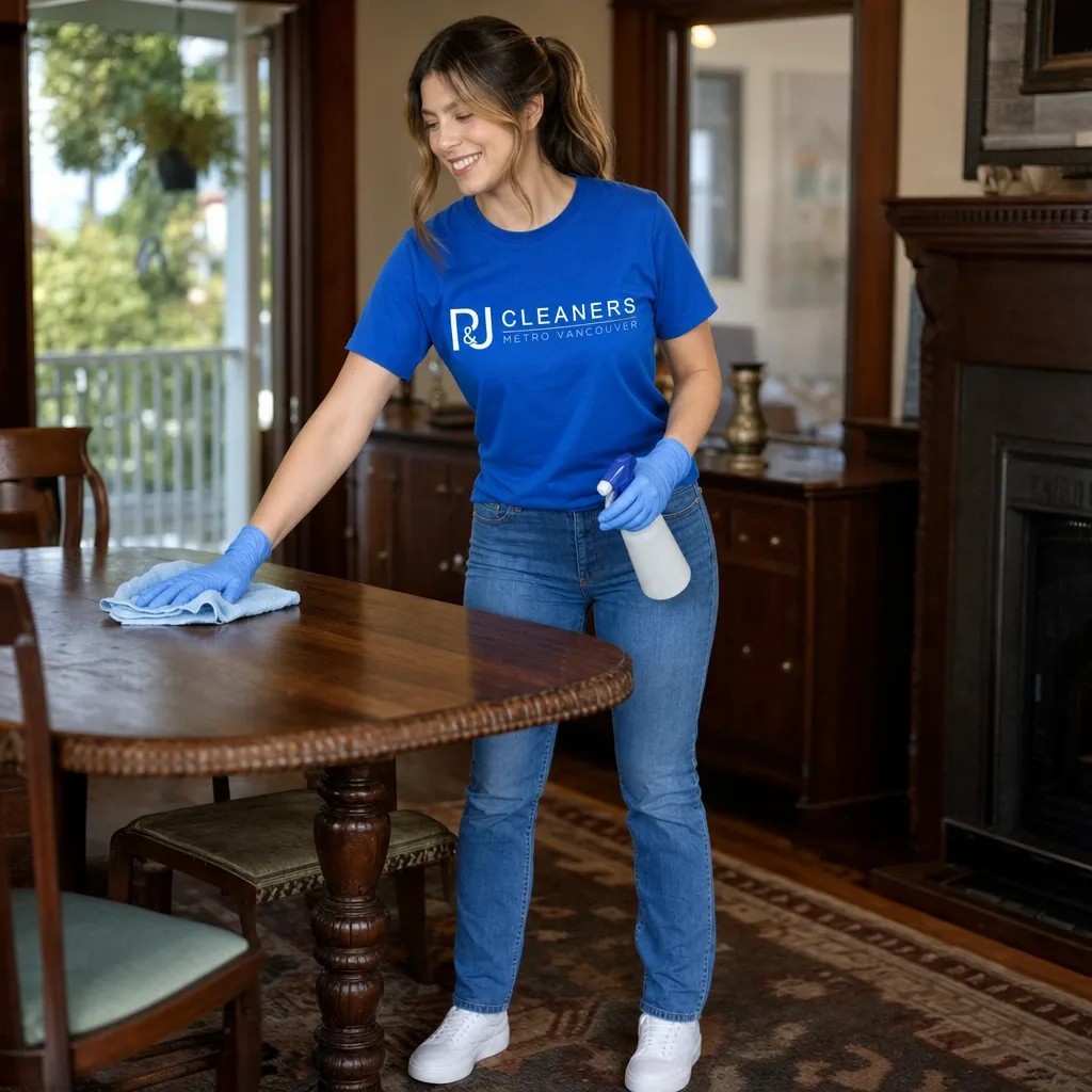 P&J Cleaners professional white-glove heritage & hospitality cleaning in Fort Langley, Metro Vancouver