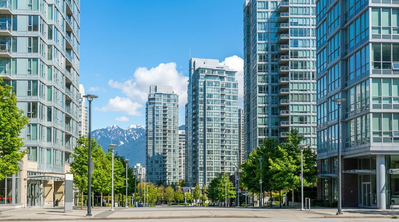 Metro Vancouver skyline showing regional connectivity to Delta communities