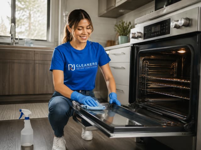 Deep oven cleaning service
